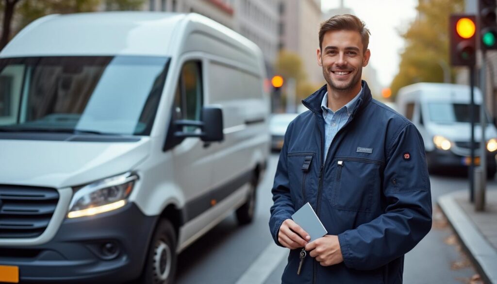 découvrez quel permis est obligatoire pour conduire un fourgon professionnel en toute légalité et éviter les sanctions.