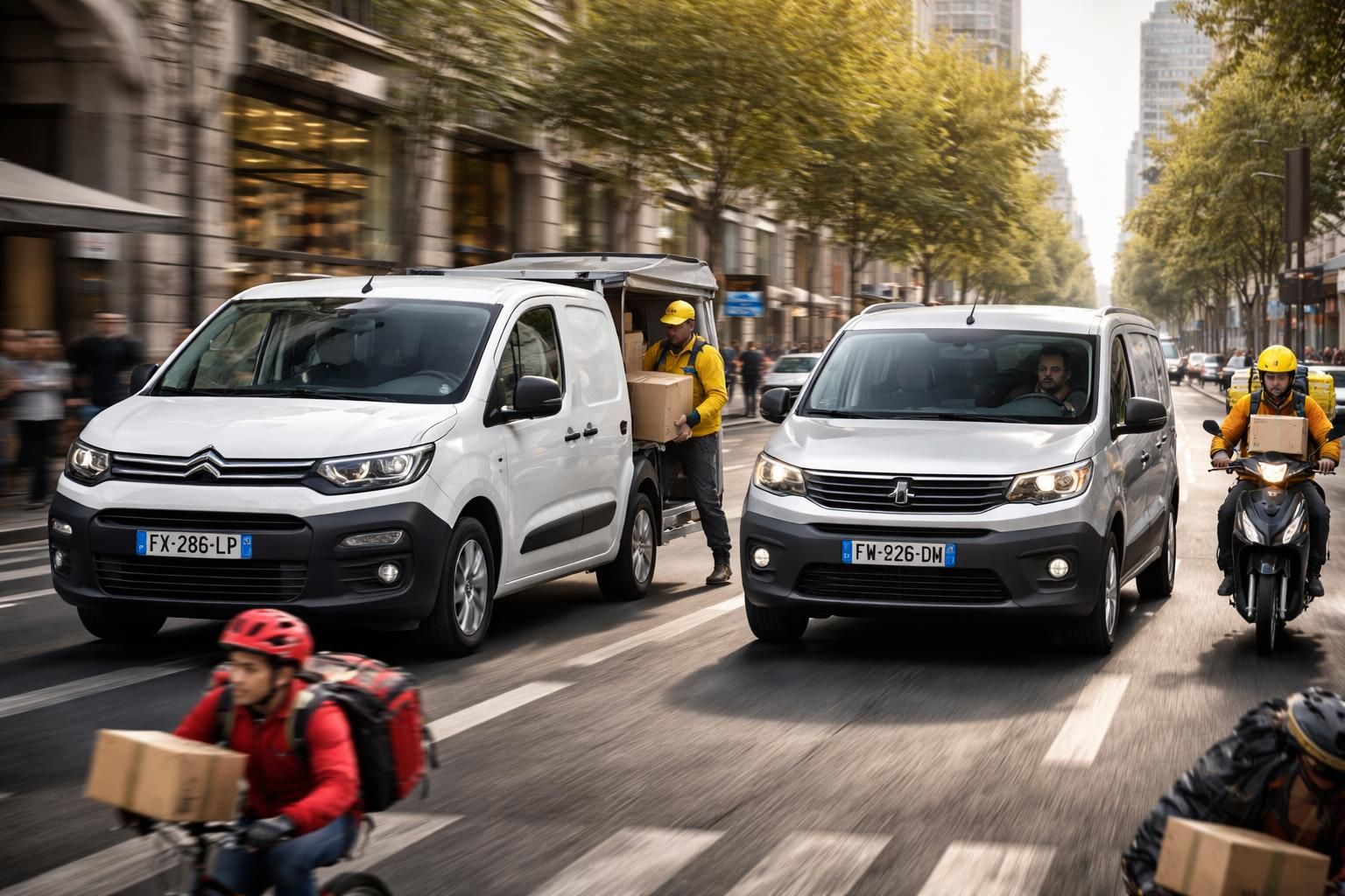 service de taxi colis express rapide et sécurisé avec citroën berlingo ou peugeot partner, idéal pour vos livraisons urgentes en toute fiabilité.