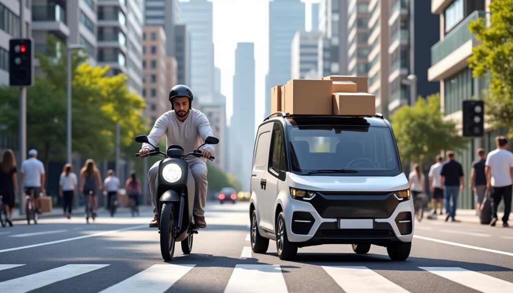découvrez comment les véhicules sans permis facilitent la micro-logistique grâce à leur praticité et leur maniabilité en milieu urbain.