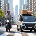 découvrez comment les véhicules sans permis facilitent la micro-logistique grâce à leur praticité et leur maniabilité en milieu urbain.
