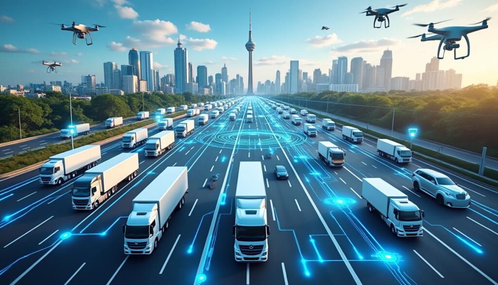 découvrez comment les technologies de suivi en temps réel révolutionnent le transport en améliorant l'efficacité, la sécurité et la gestion des flux logistiques.